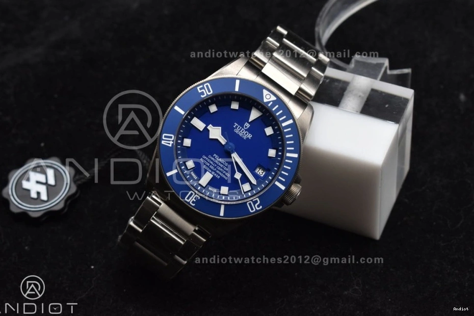 A2824 1:1 Blue Bracelet Edition Best Pelagos ZF V5 Titanium on 0124